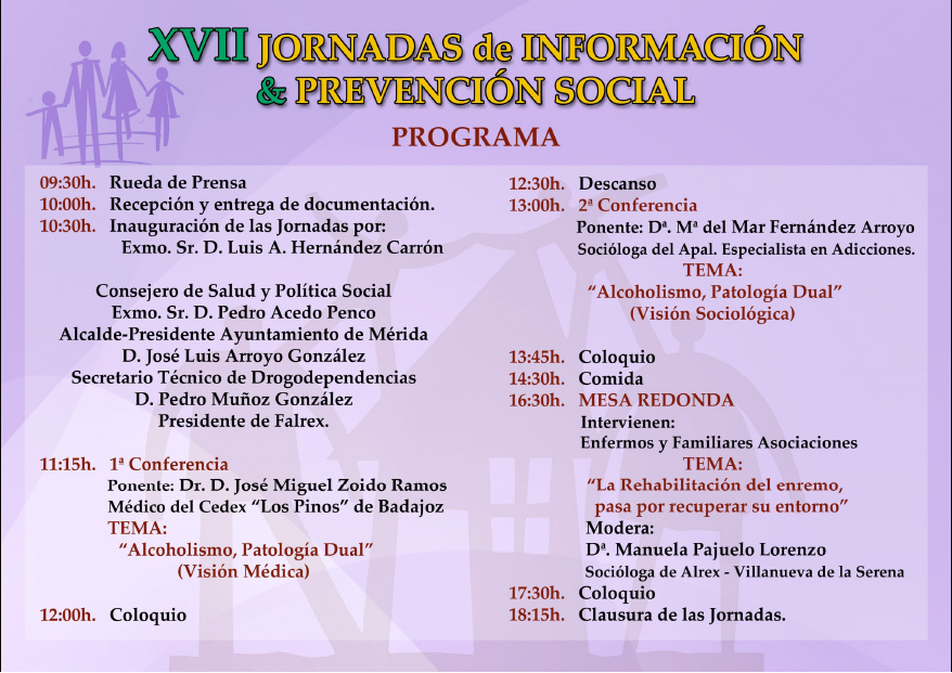 XVII Jornadas de Información y Prevención Social